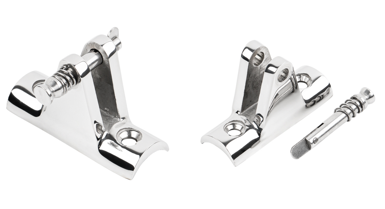 Andy Marine 316 paslanmayan polad konkav bazası göyərtə menteşe