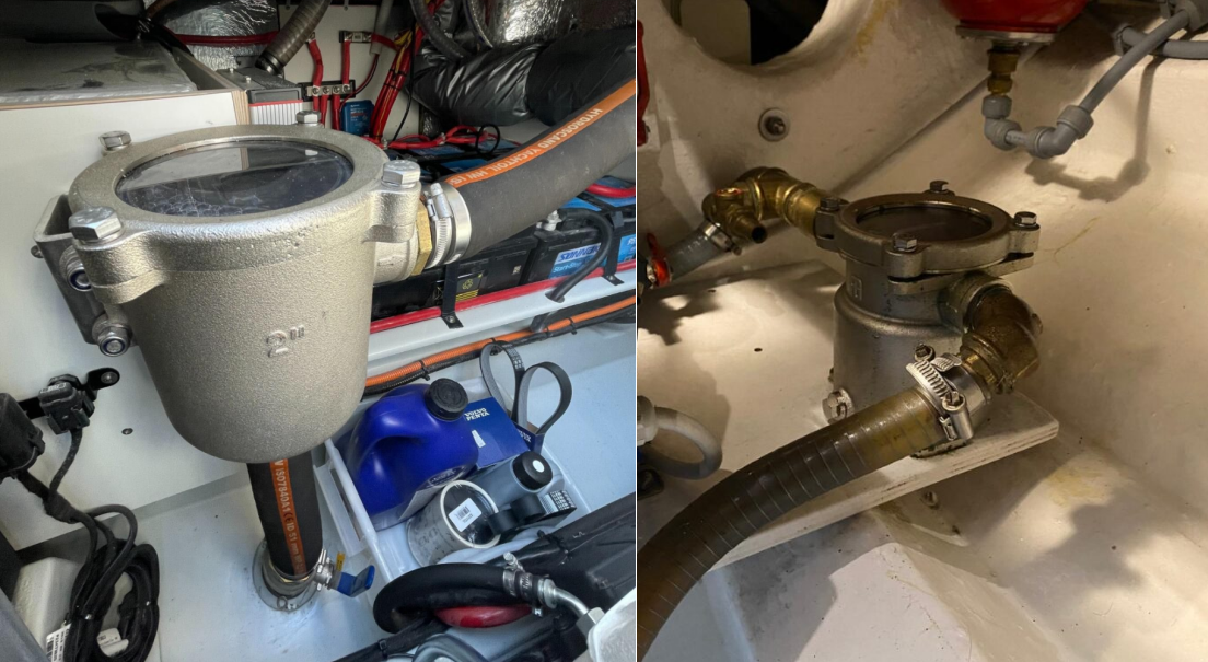 Andy Dəniz 316L Paslanmayan Polad Dəniz suyu filtri